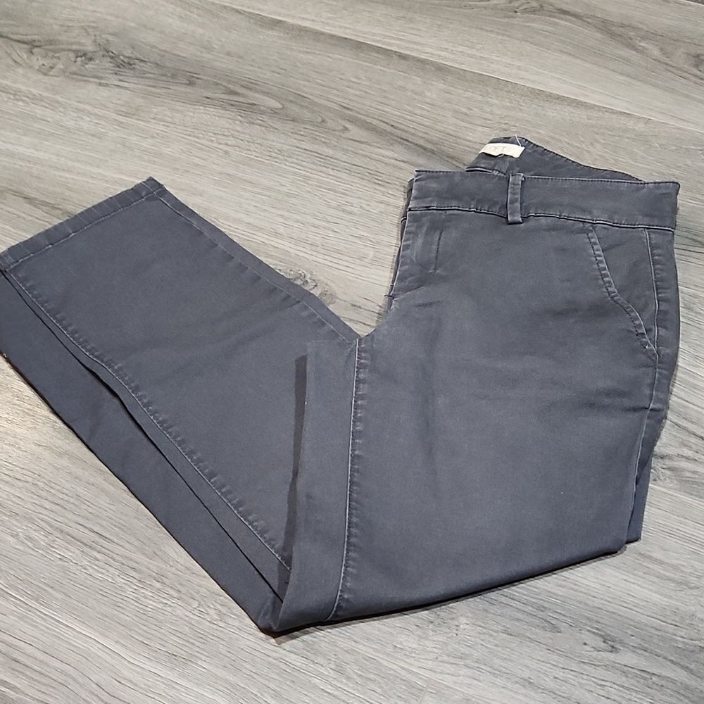Loft Gray Chino Pants